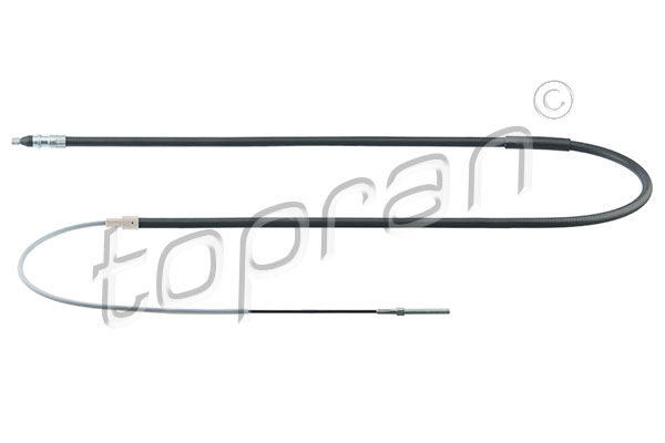 Cable, parking brake - 501 098 TOPRAN
