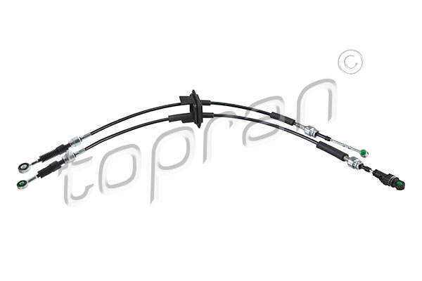 Cable, manual transmission - 305 387 TOPRAN