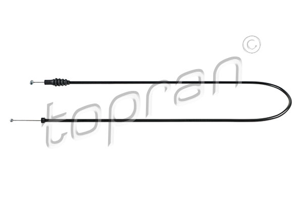 Cavo comando cofano motore - 410 313 TOPRAN