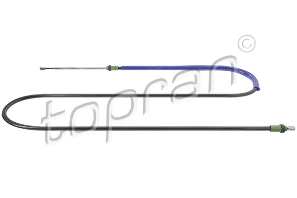 Cable, parking brake - 701 501 TOPRAN