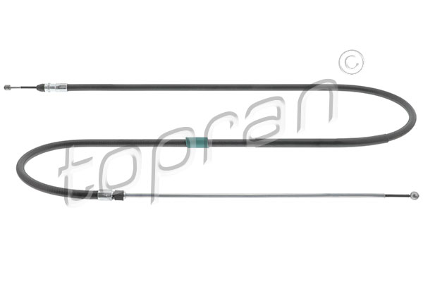 Cable, parking brake - 501 720 TOPRAN
