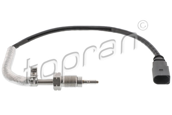 Sensore, Temperatura gas scarico - 120 296 TOPRAN