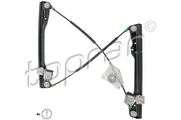 Window Regulator - 111 706 TOPRAN