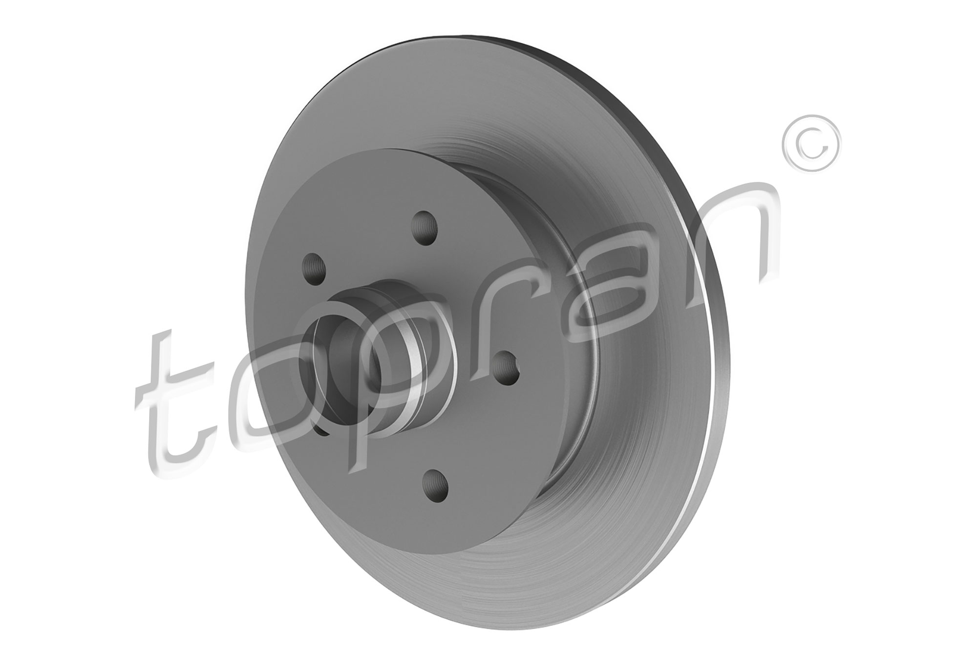 Brake Disc - 103 264 TOPRAN