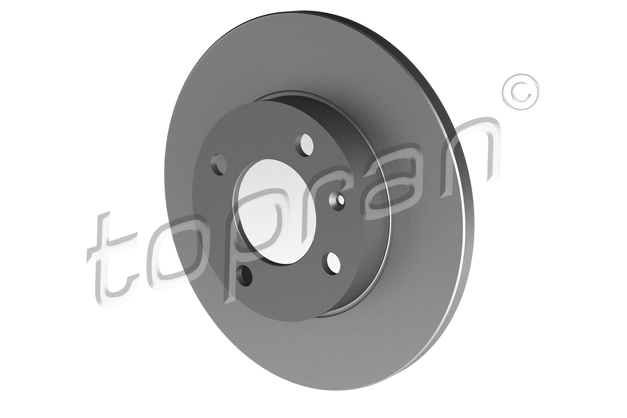 Brake Disc - 103 406 TOPRAN