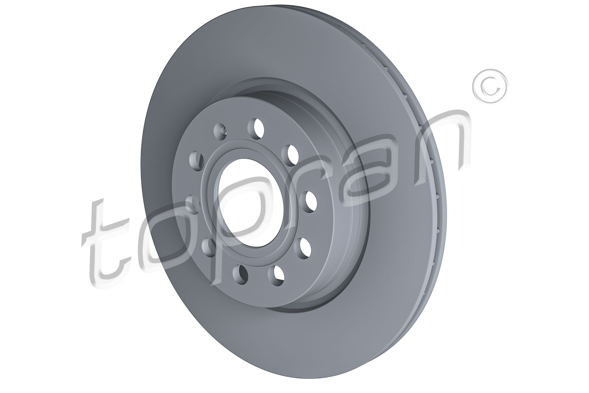 Brake Disc - 110 074 TOPRAN
