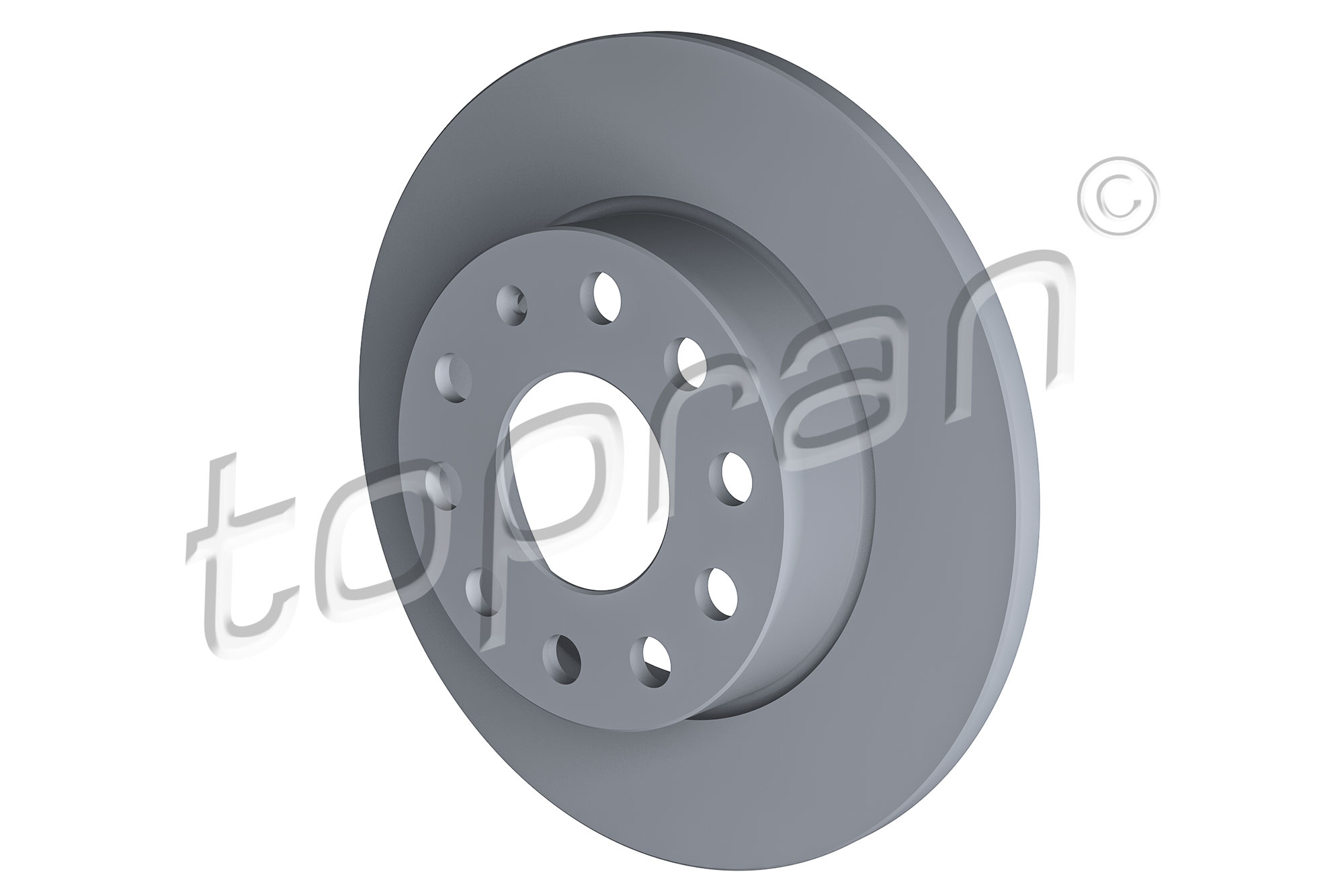 Brake Disc - 110 080 TOPRAN