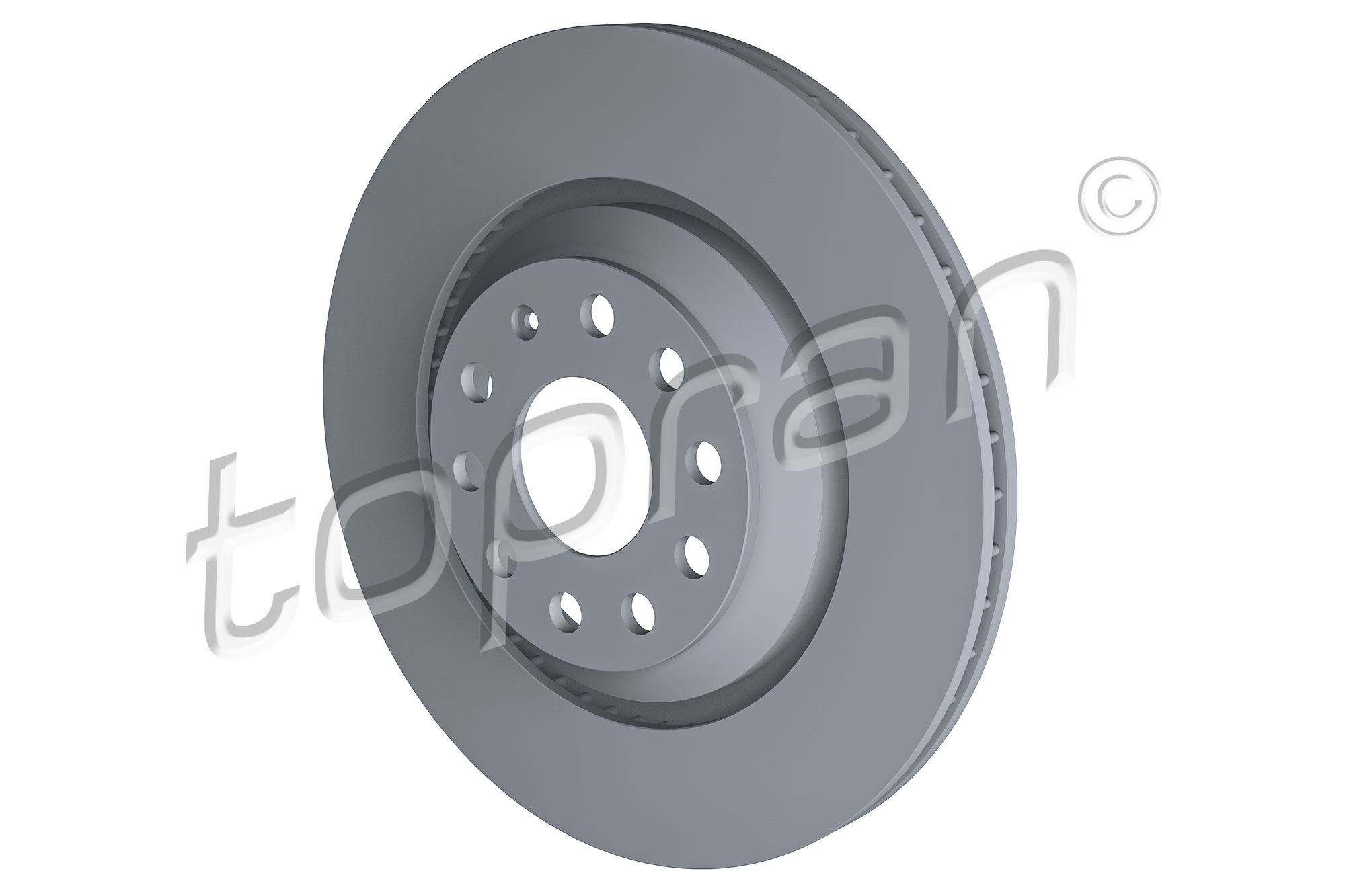 Brake Disc - 110 418 TOPRAN