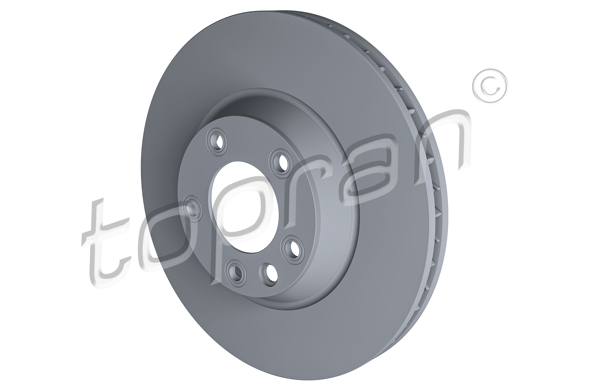 Brake Disc - 111 288 TOPRAN