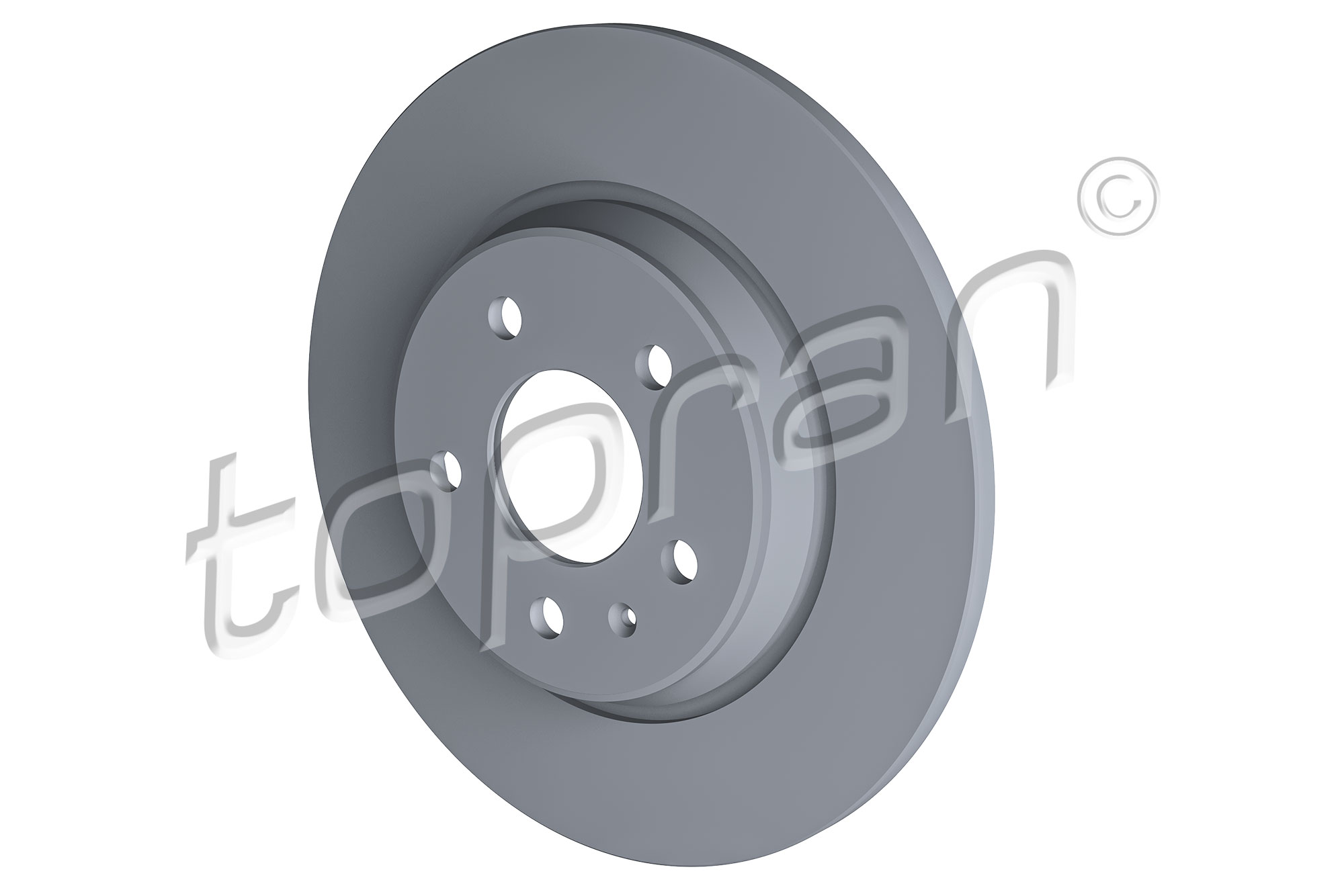 Brake Disc - 113 011 TOPRAN
