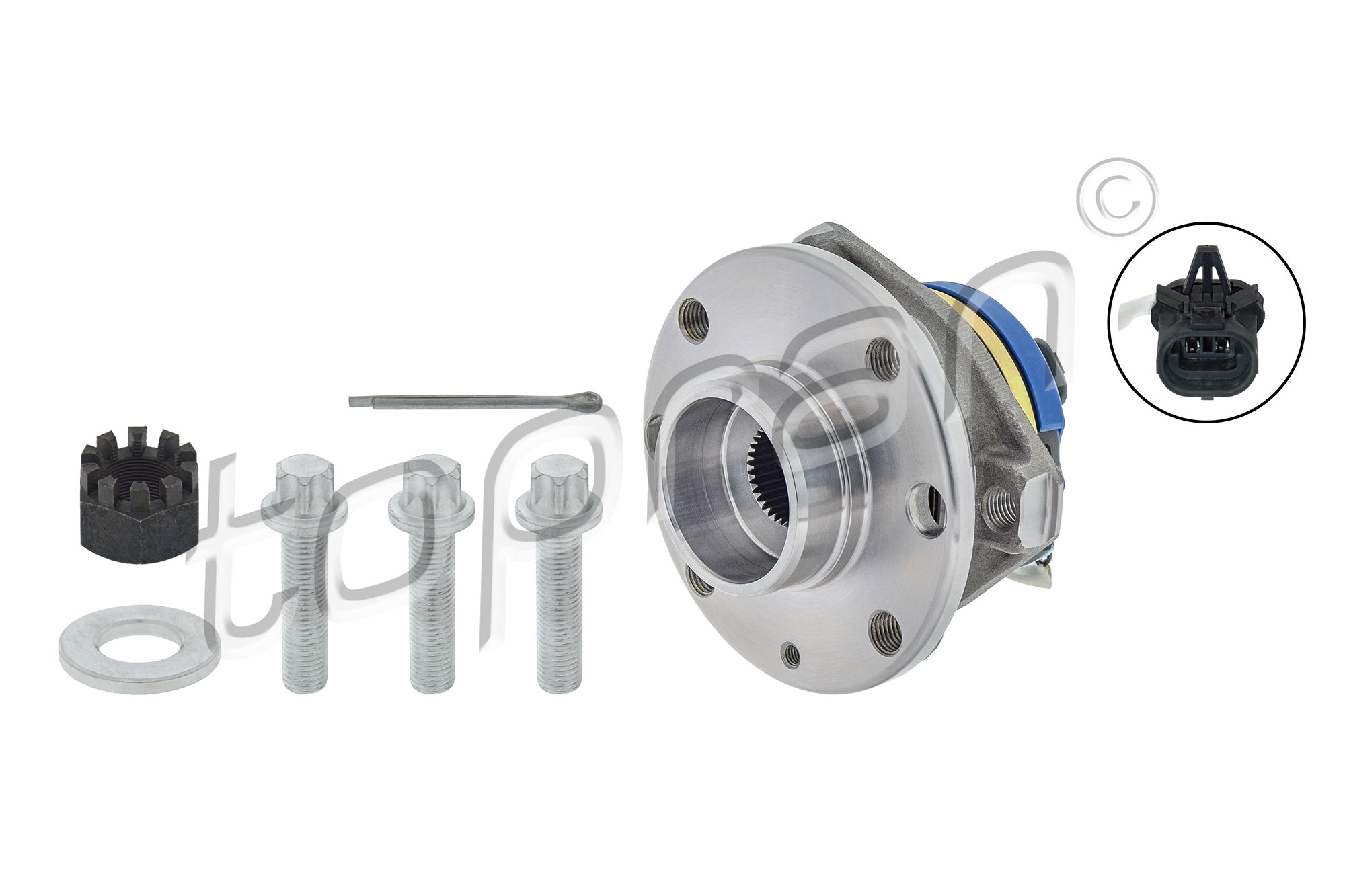 Wheel Bearing Kit - 205 767 TOPRAN