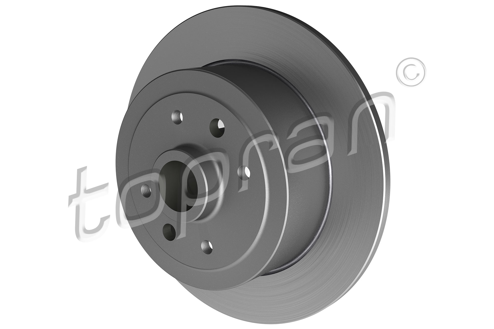 Brake Disc - 200 946 TOPRAN