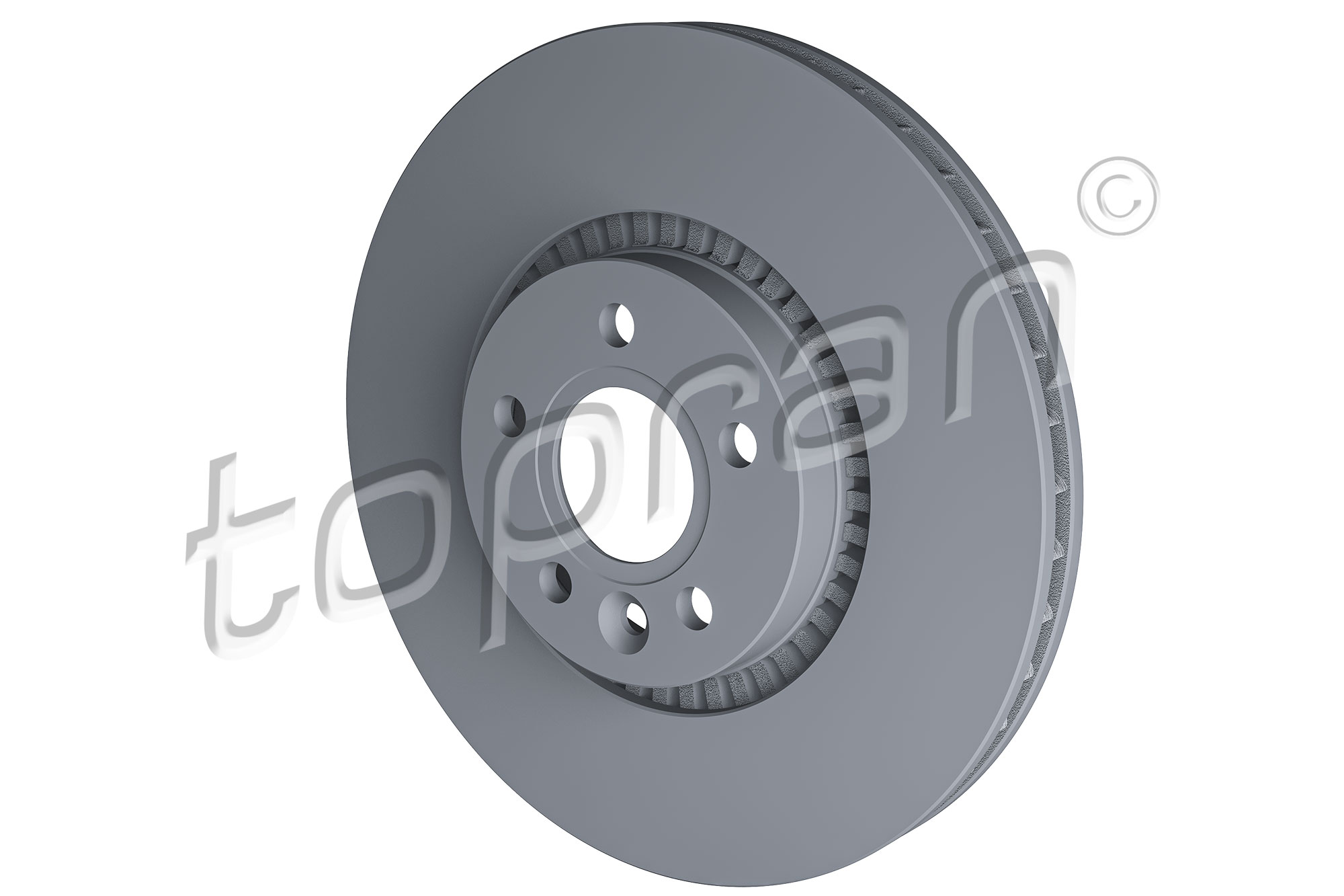 Brake Disc - 304 405 TOPRAN