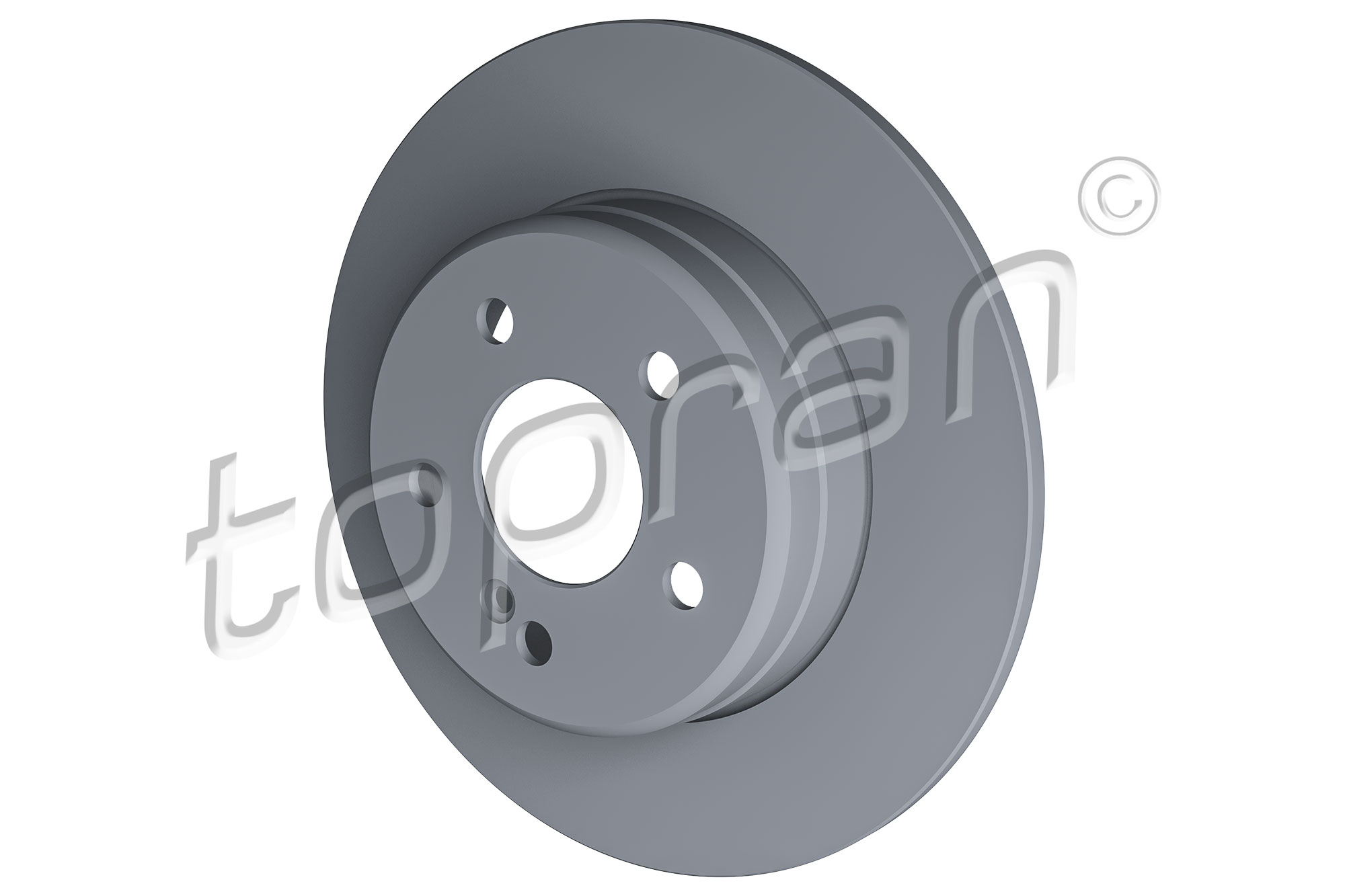 Brake Disc - 400 863 TOPRAN
