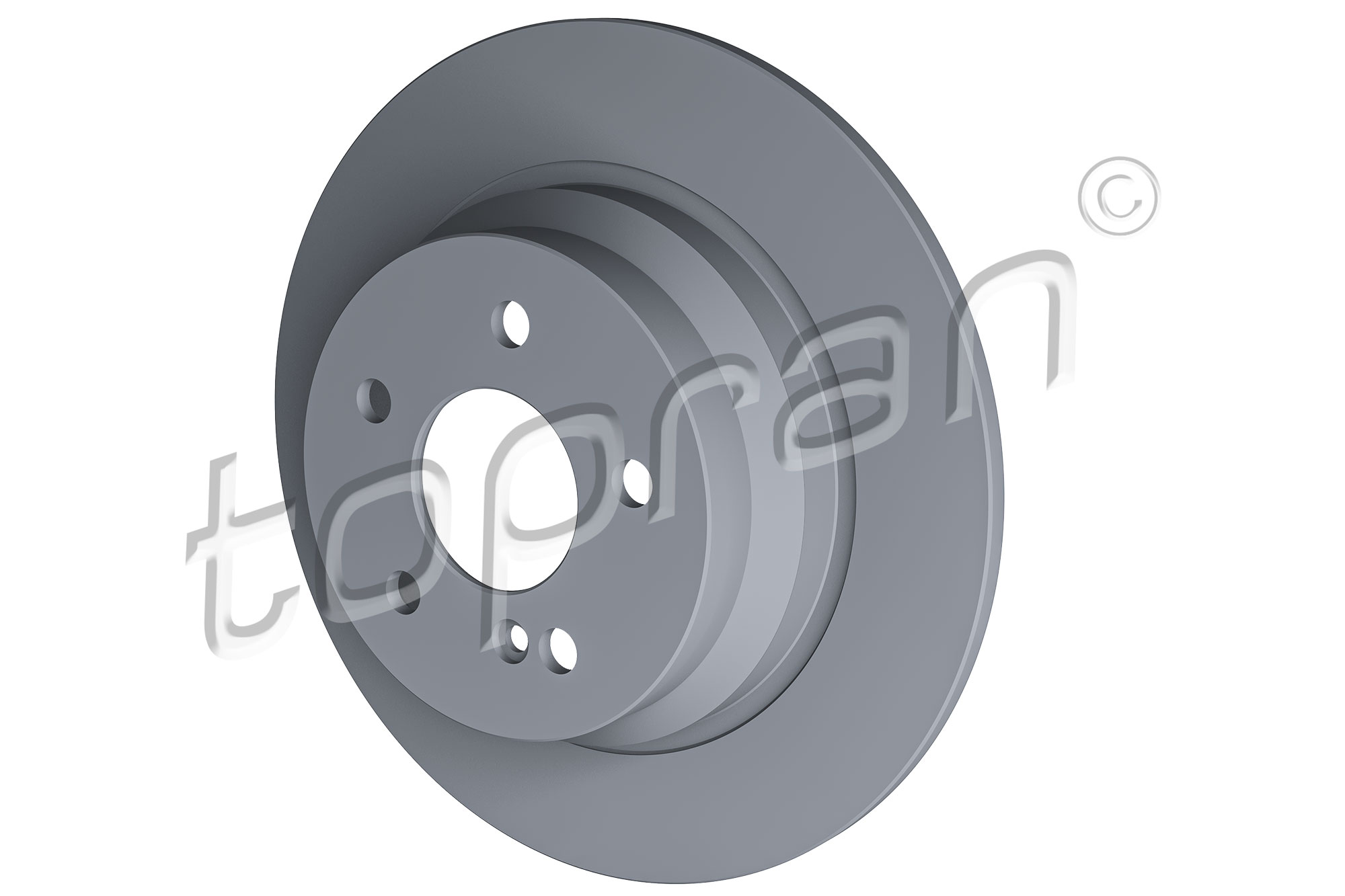 Brake Disc - 401 054 TOPRAN