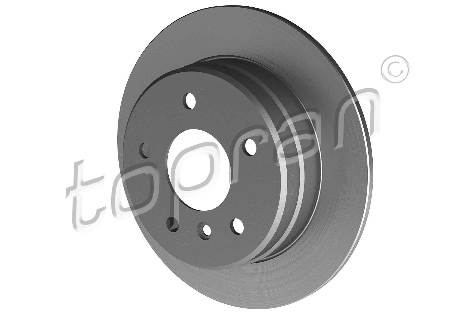 Brake Disc - 401 056 TOPRAN