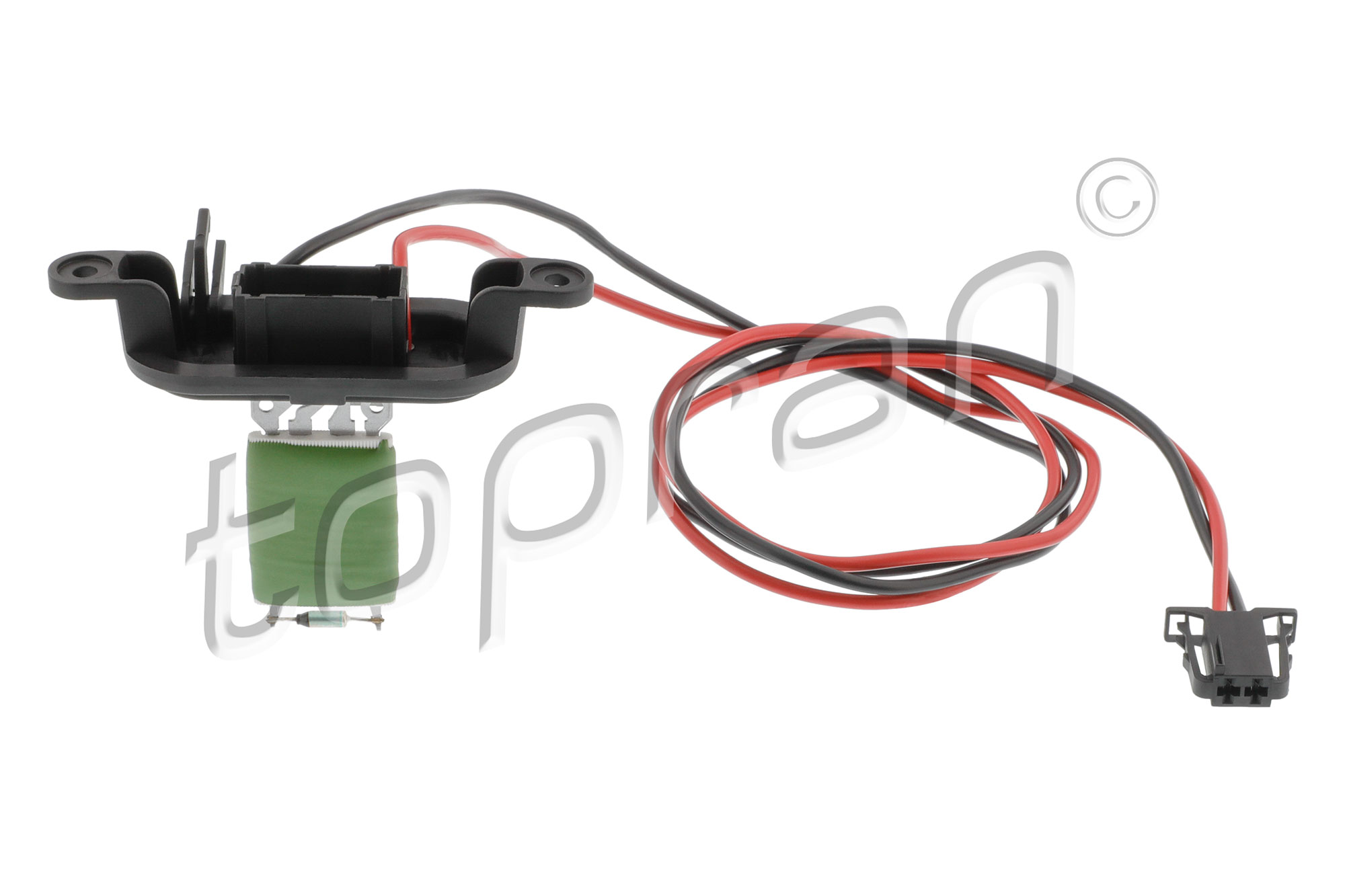 Resistor, interior blower - 702 818 TOPRAN