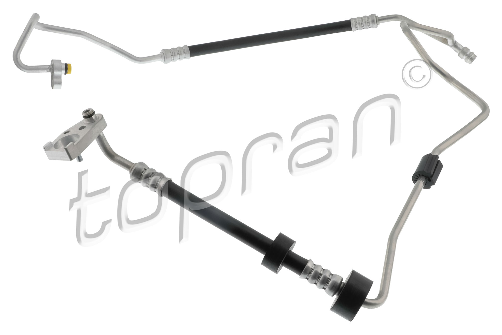 Condotto d. bassa/alta pressione, Climatizzatore - 411 046 TOPRAN