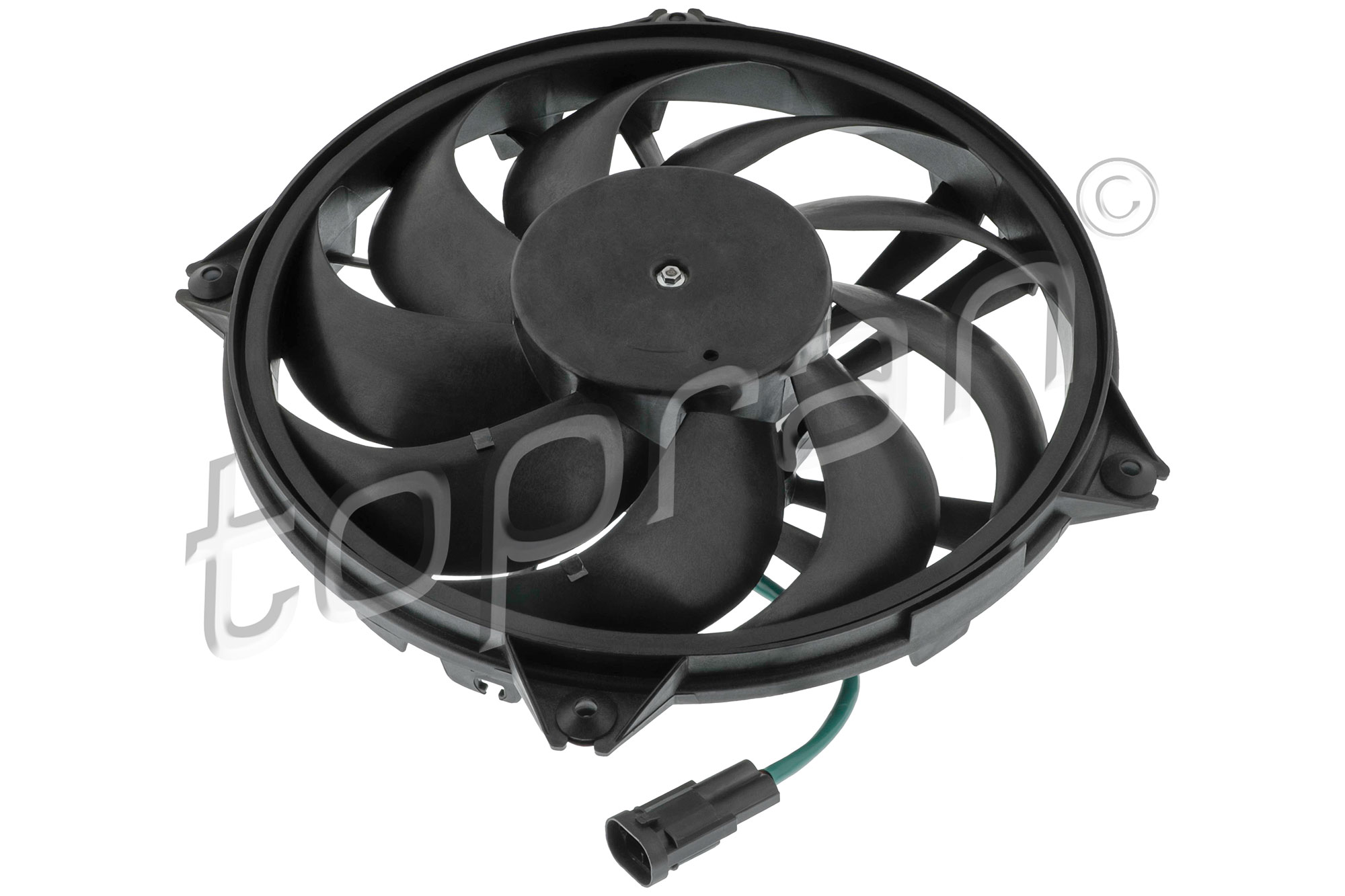 Fan, radiator - 721 534 TOPRAN