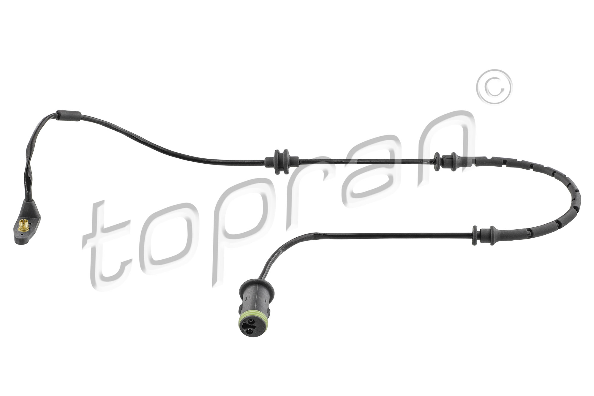 Sensore, Usura pastiglia freno/mat. d'attrito - 206 697 TOPRAN