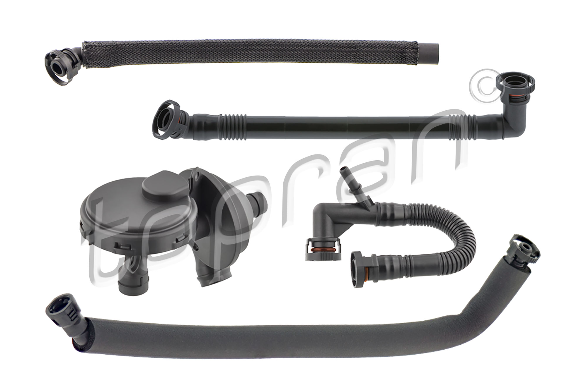 Repair Set, crankcase breather - 504 955 TOPRAN