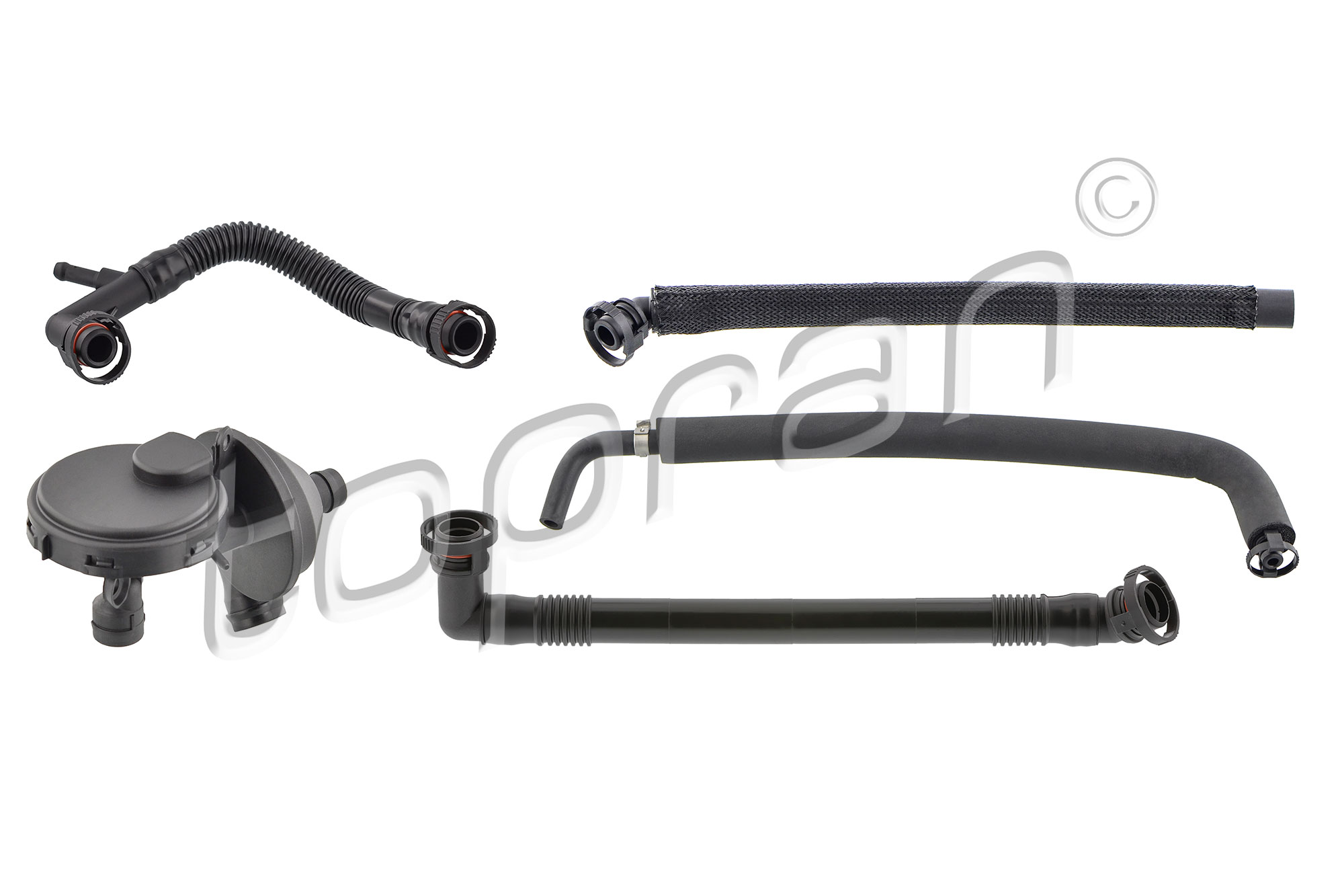 Kit riparazione, Ventilazione monoblocco - 504 954 TOPRAN