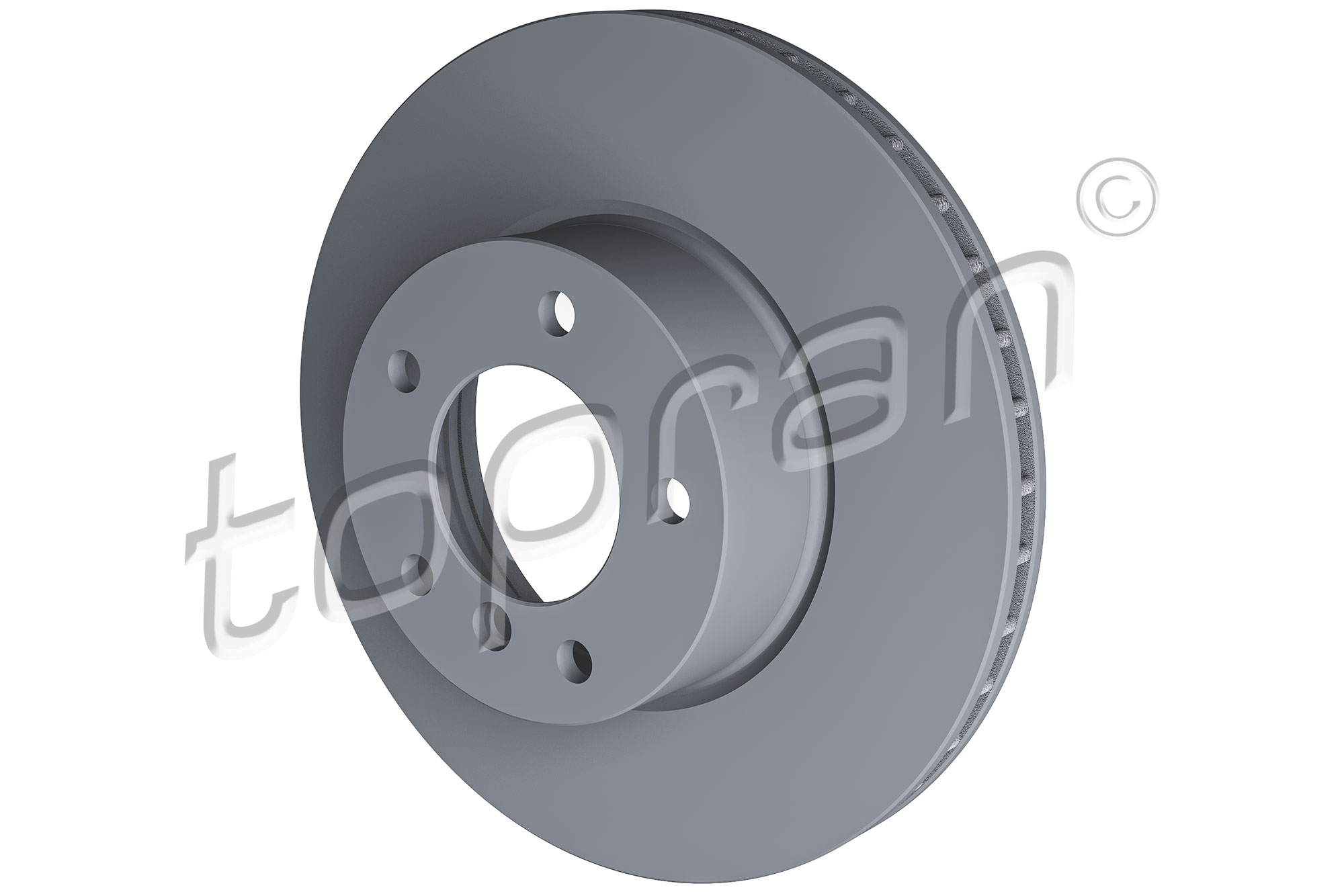 Brake Disc - 500 947 TOPRAN