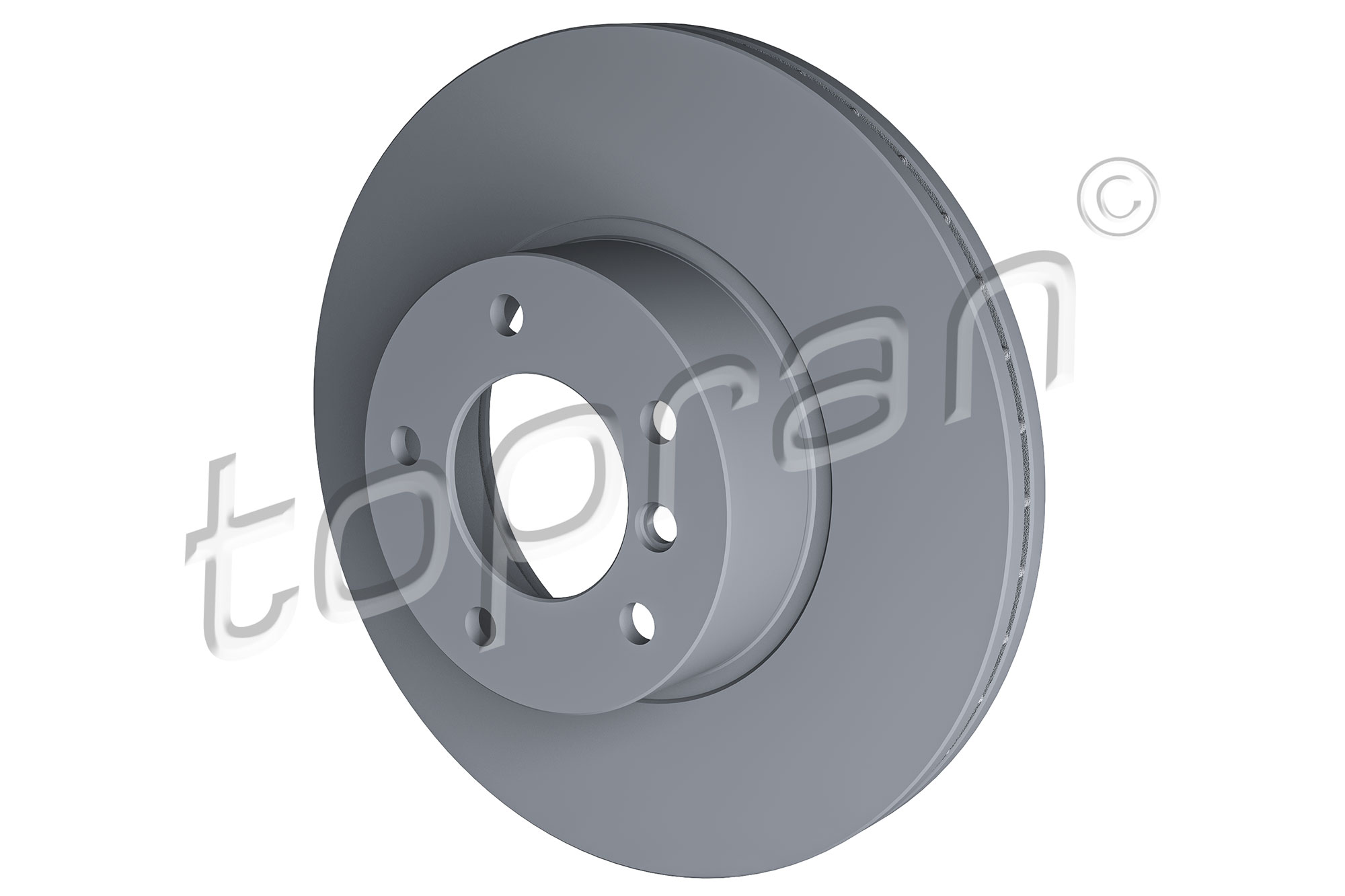Brake Disc - 501 712 TOPRAN