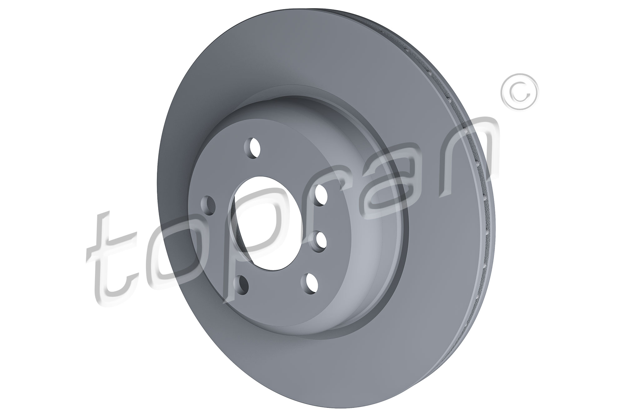 Brake Disc - 502 005 TOPRAN