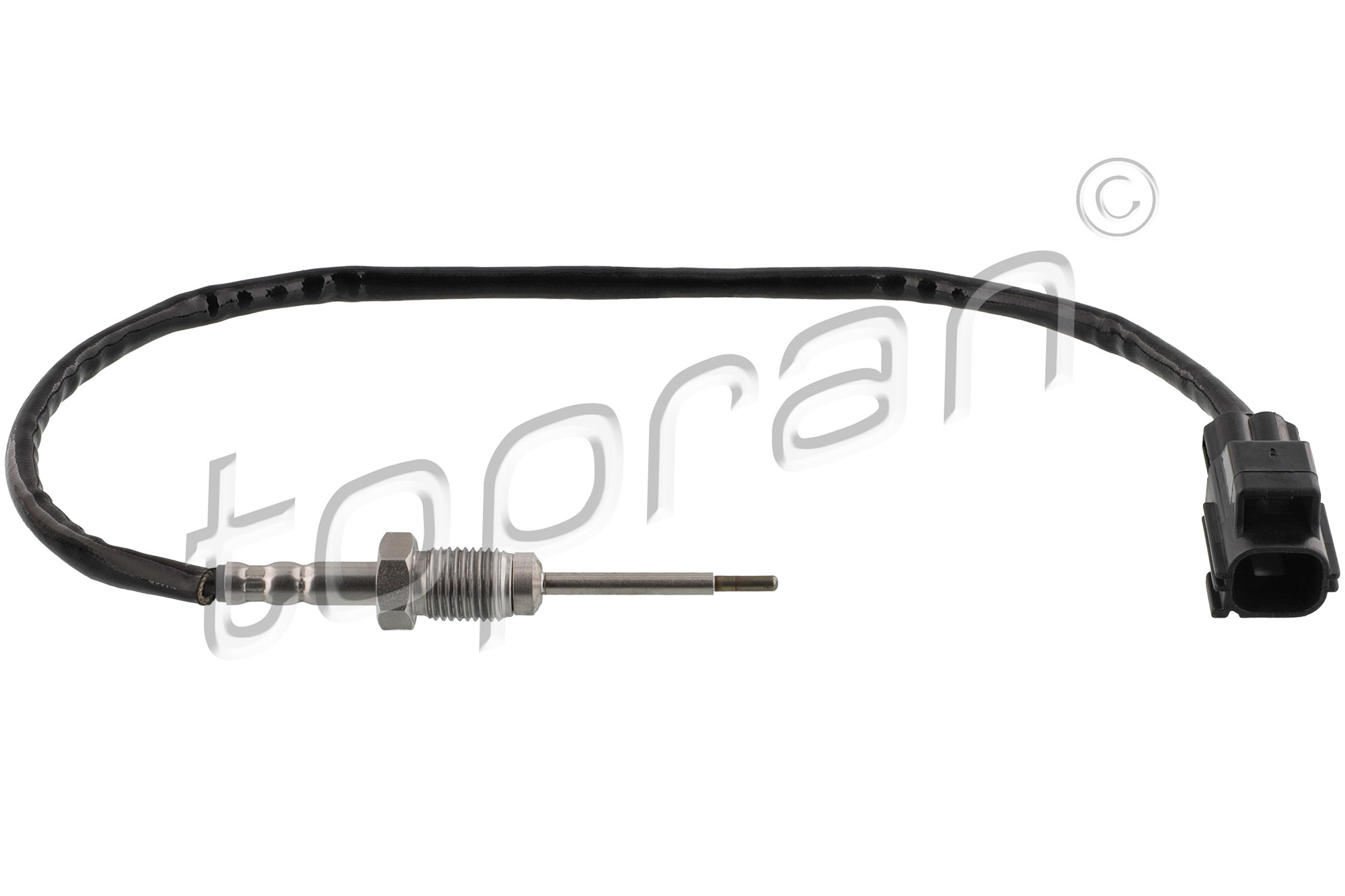 Sensore, Temperatura gas scarico - 638 587 TOPRAN