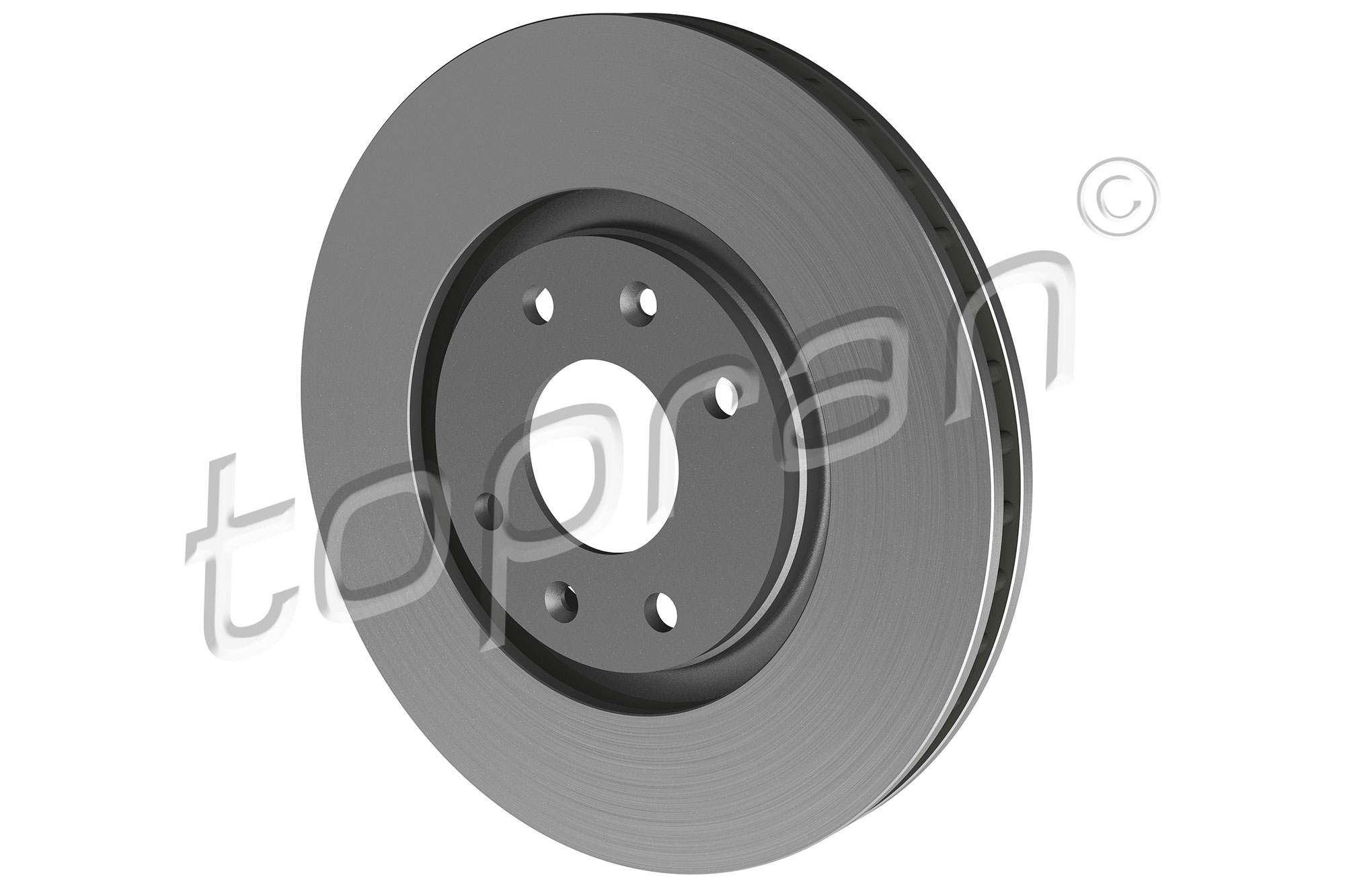 Brake Disc - 720 245 TOPRAN
