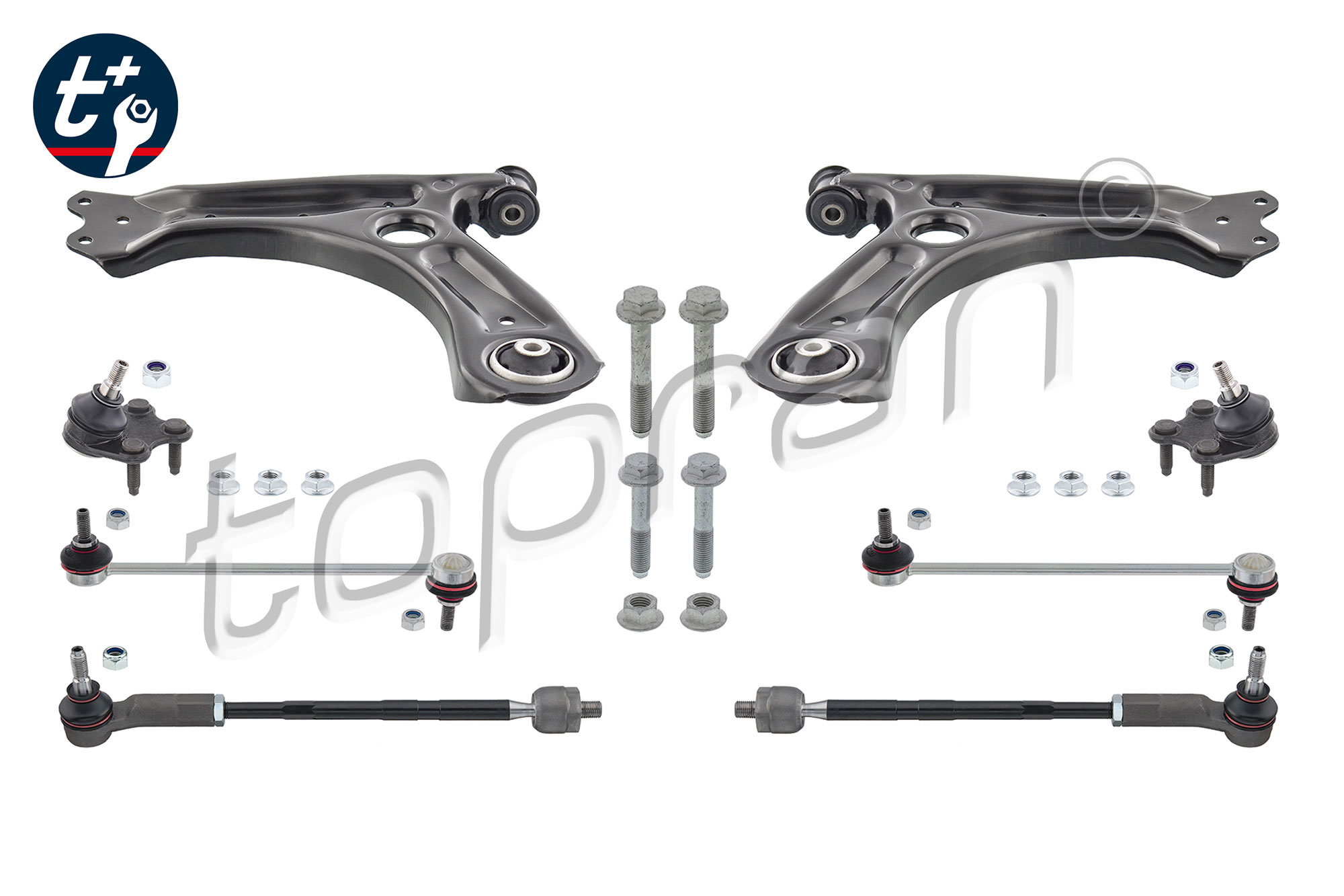 Kit braccio oscillante, Sospensione ruota - 118 426 TOPRAN