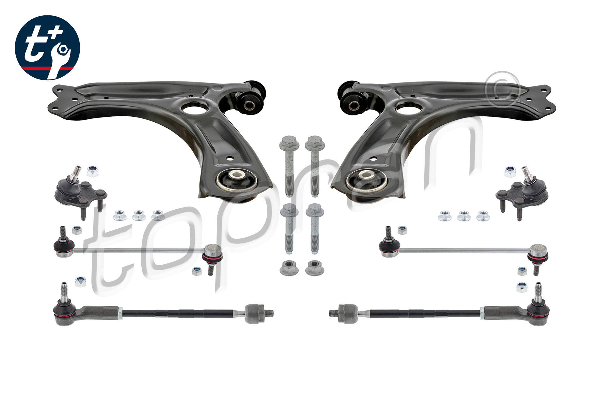 Link Set, wheel suspension - 118 427 TOPRAN