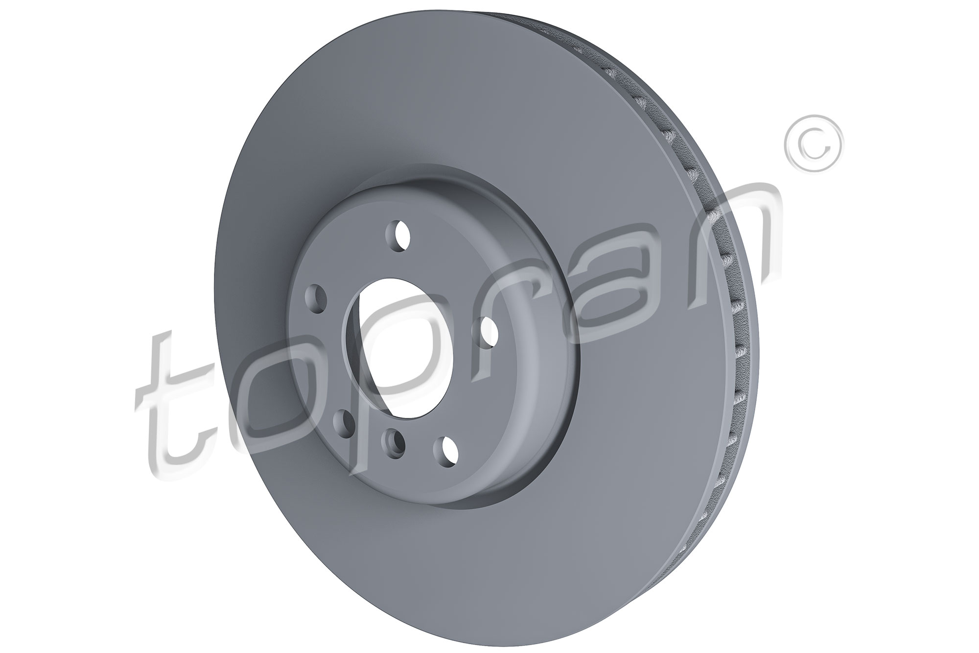 Brake Disc - 502 239 TOPRAN