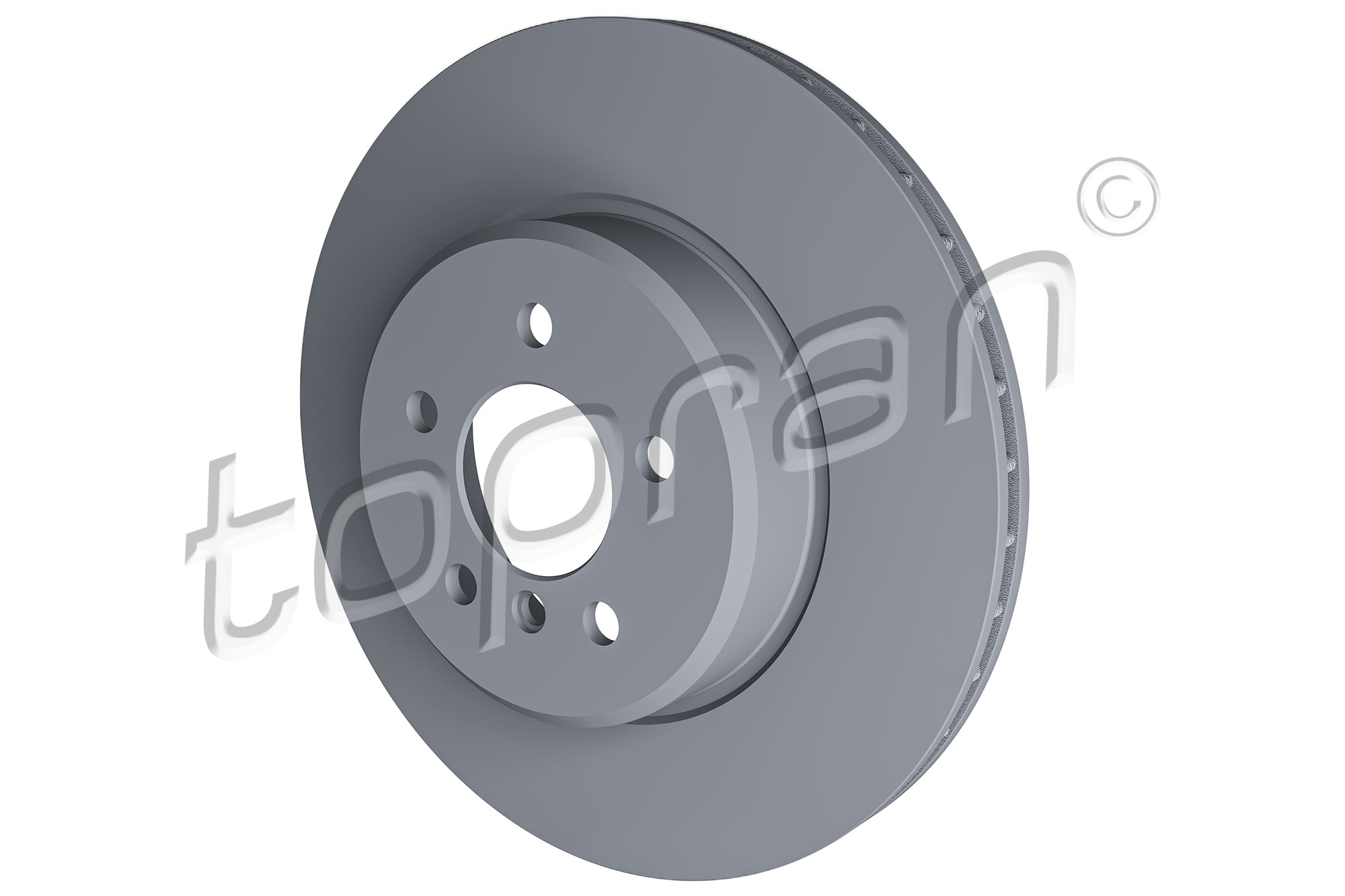 Brake Disc - 502 241 TOPRAN