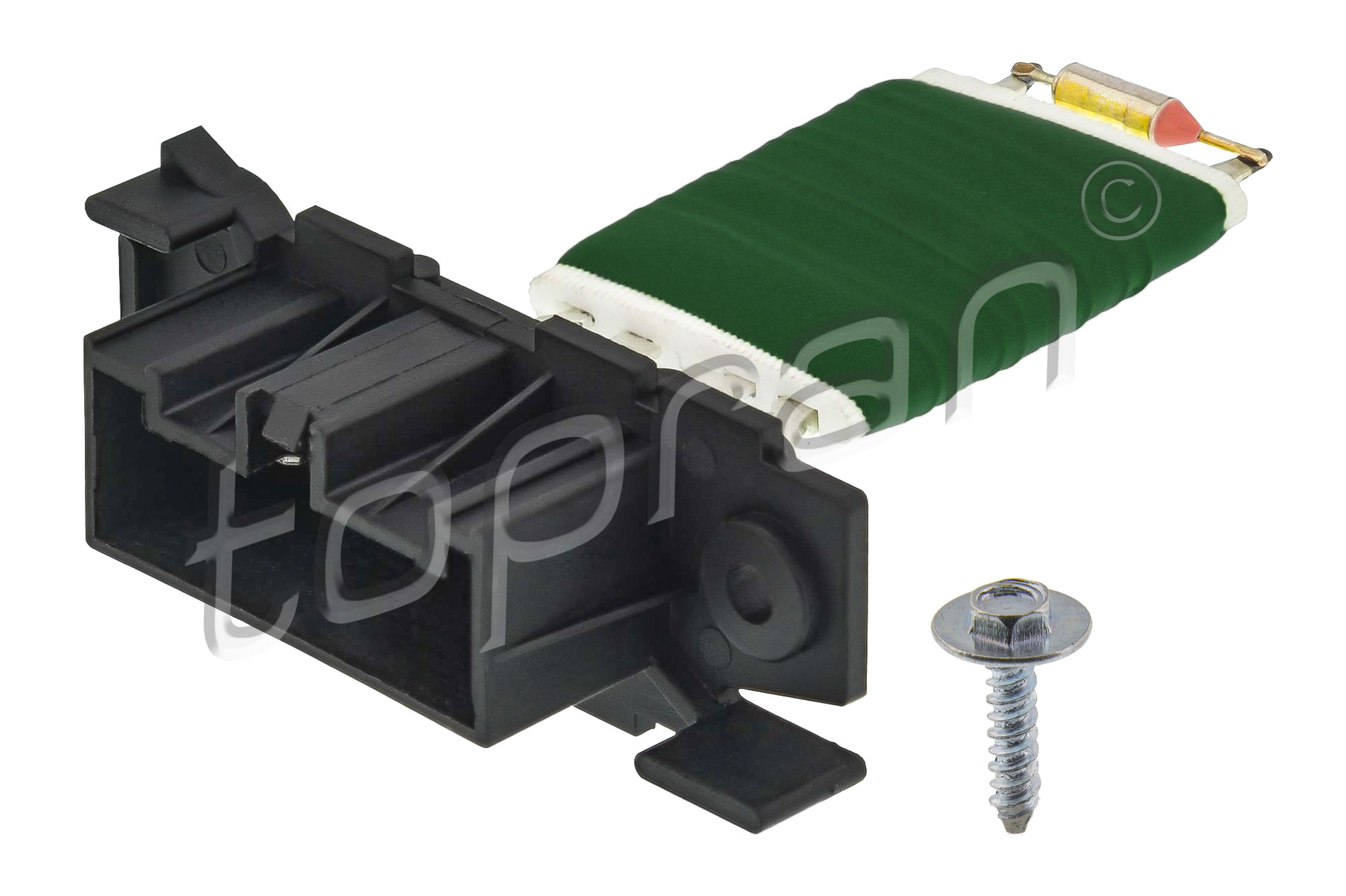 Resistenza, Ventilatore abitacolo - 208 648 TOPRAN