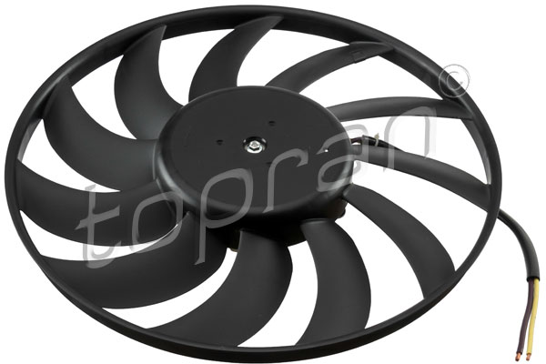 Fan, radiator - 113 828 TOPRAN
