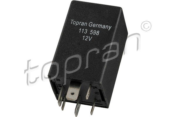 Relay, air conditioning - 113 598 TOPRAN