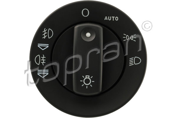 Switch, headlight - 114 264 TOPRAN