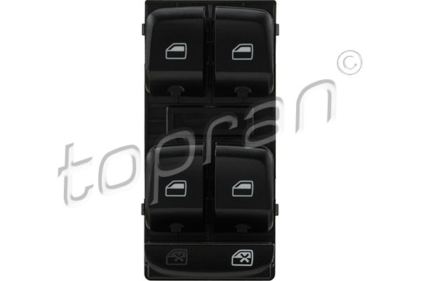 Switch, window regulator - 114 755 TOPRAN