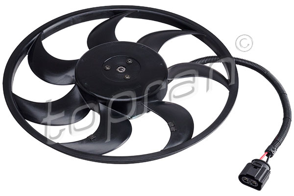 Fan, radiator - 114 329 TOPRAN