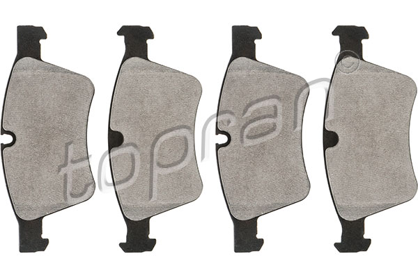 Brake Pad Set, disc brake - 408 326 TOPRAN