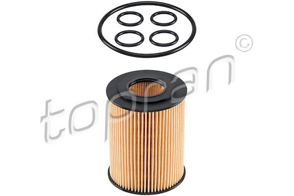 Filtro olio - 207 728 TOPRAN