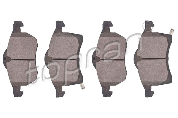 Brake Pad Set, disc brake - 205 781 TOPRAN
