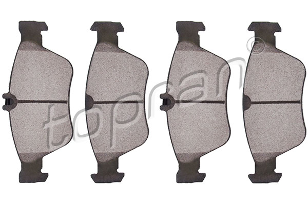Brake Pad Set, disc brake - 400 518 TOPRAN