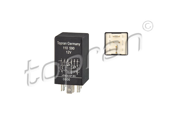 Relay, starter - 110 590 TOPRAN