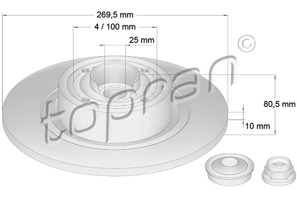 Discofreno - 700 643 TOPRAN