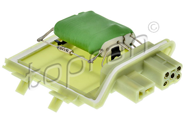 Resistor, interior blower - 103 578 TOPRAN