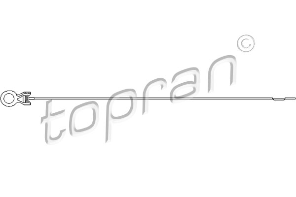 Asta controllo livello olio - 107 355 TOPRAN