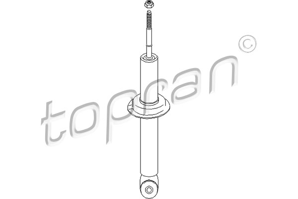 Shock Absorber - 102 629 TOPRAN
